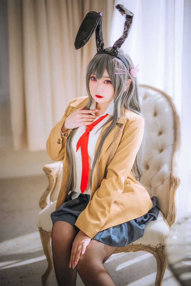 微博人气Coser@-桃夭葵- 麻衣学姐 [63P/455MB]