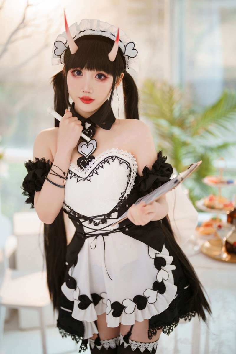 人气动漫Coser@面饼仙儿 能代女仆 [31P/316MB]