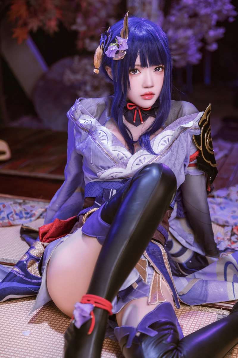 人气Coser@桜桃喵 雷电将军 [47P/1.86GB]