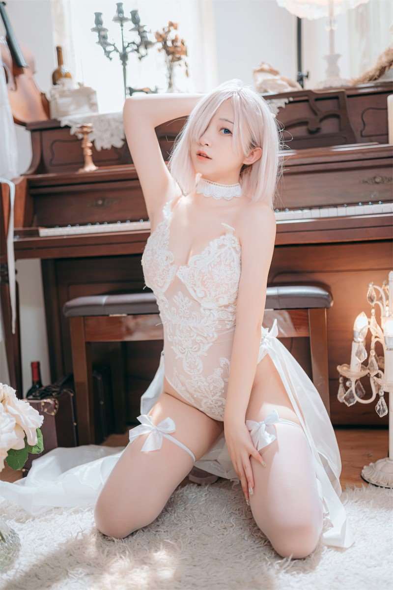 动漫博主@花铃 玛修婚纱 [63P/529MB]