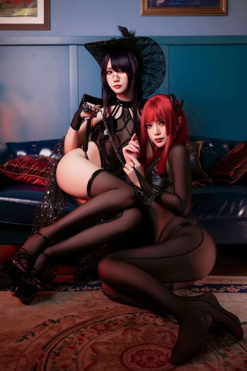 知名动漫博主@晓美妈《魔女集会》&羊大真人 [35P/756MB]