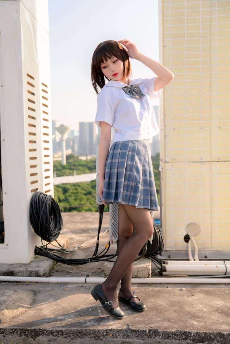 知名动漫博主@您的蛋蛋 天台JK [41P/662MB]
