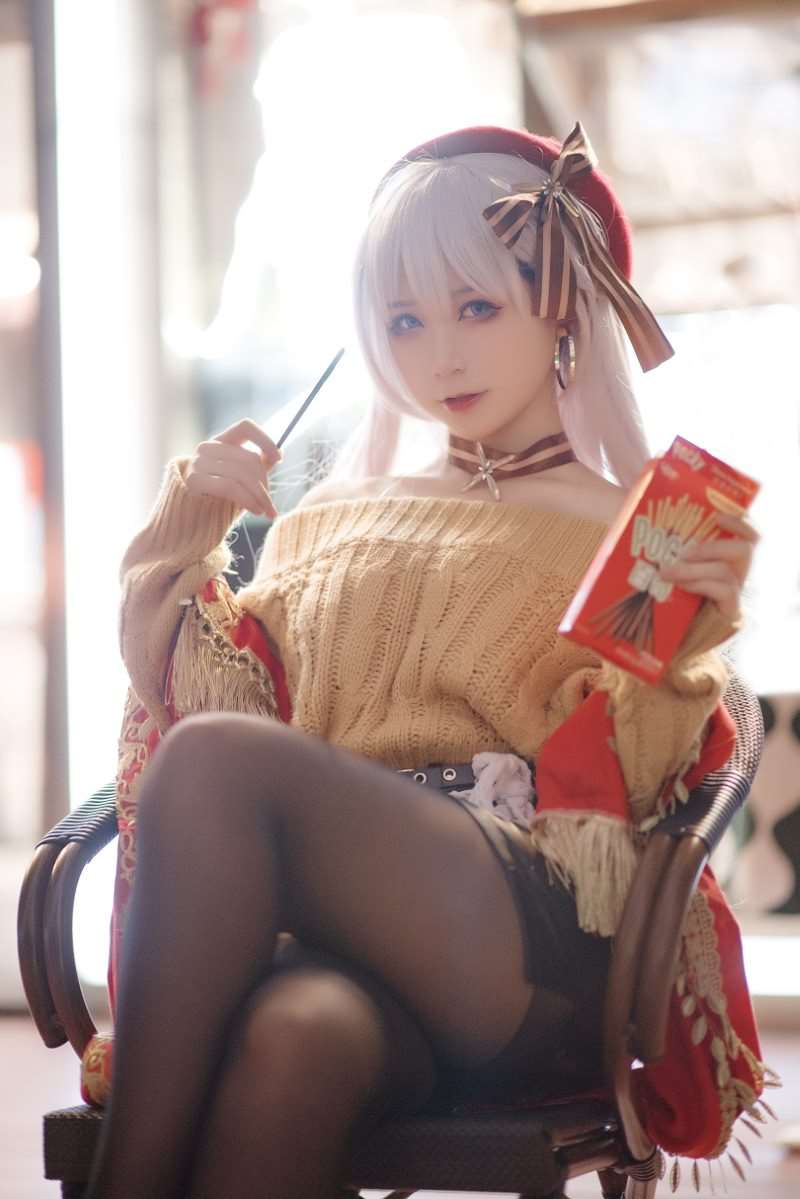 知名动漫博主Coser@樱落酱w 贝法pocky [12P/117MB]