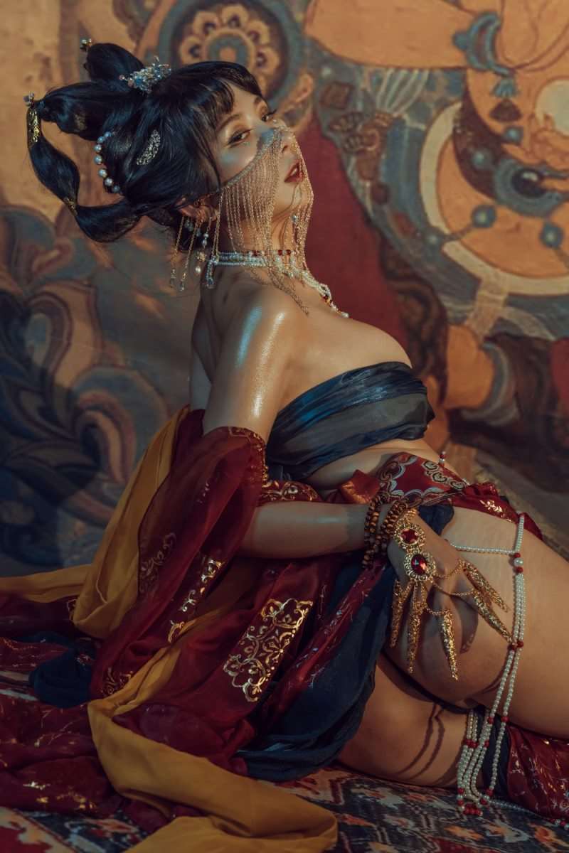 动漫Coser@云溪溪 奶桃 敦煌 [45P/508MB]