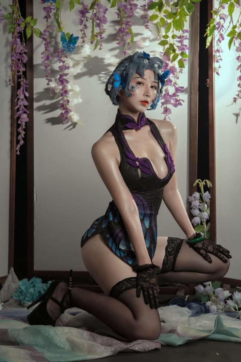 动漫Coser@云溪溪 蝴蝶 [50P/435MB]