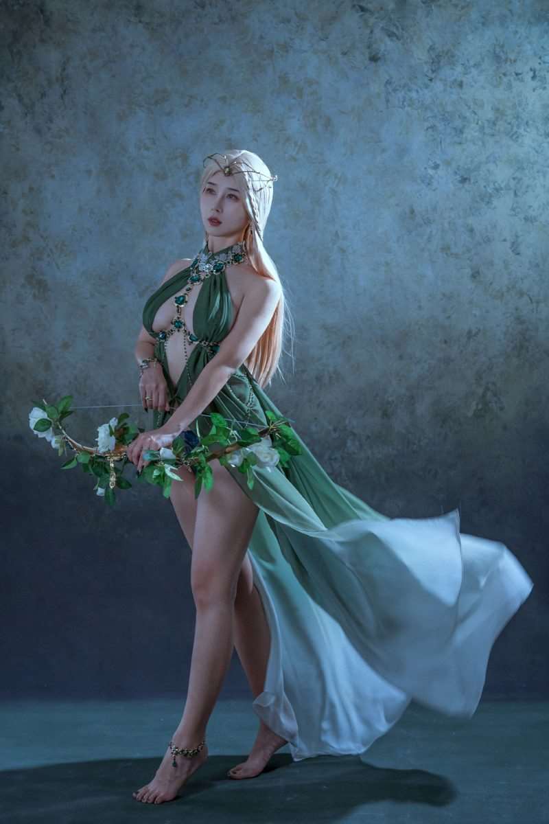 动漫Coser@云溪溪 Malachite孔雀石 [40P/376MB]