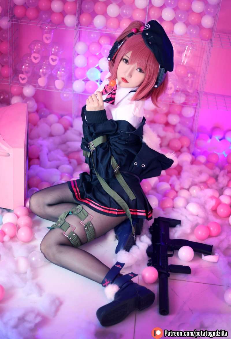 越南Coser@Potato Godzilla MP7 (Girls Frontline) [41P/348MB]