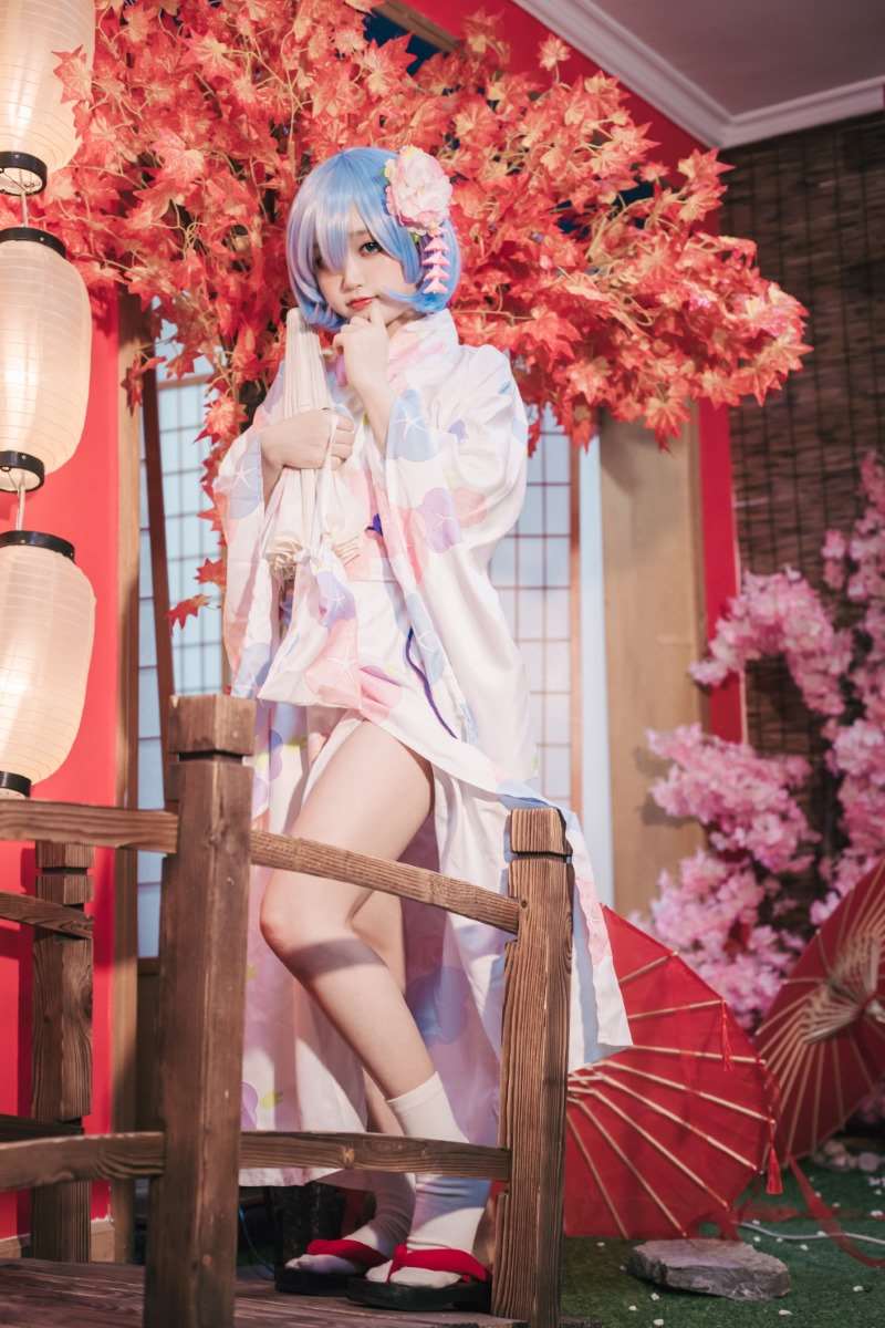 颜值博主@神沢永莉 蕾姆和风 [47P/398MB]