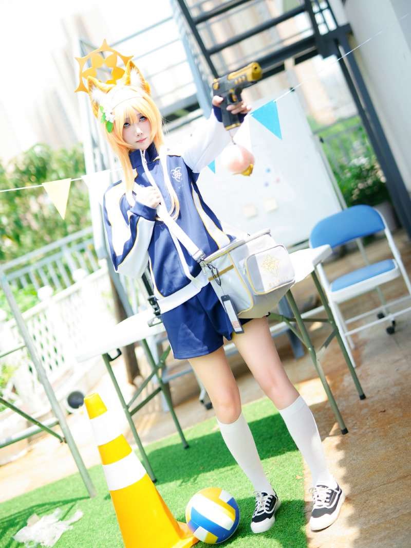 知名动漫博主@晓美妈 Blue Archive – 伊落マリー体操服 [60P/149MB]