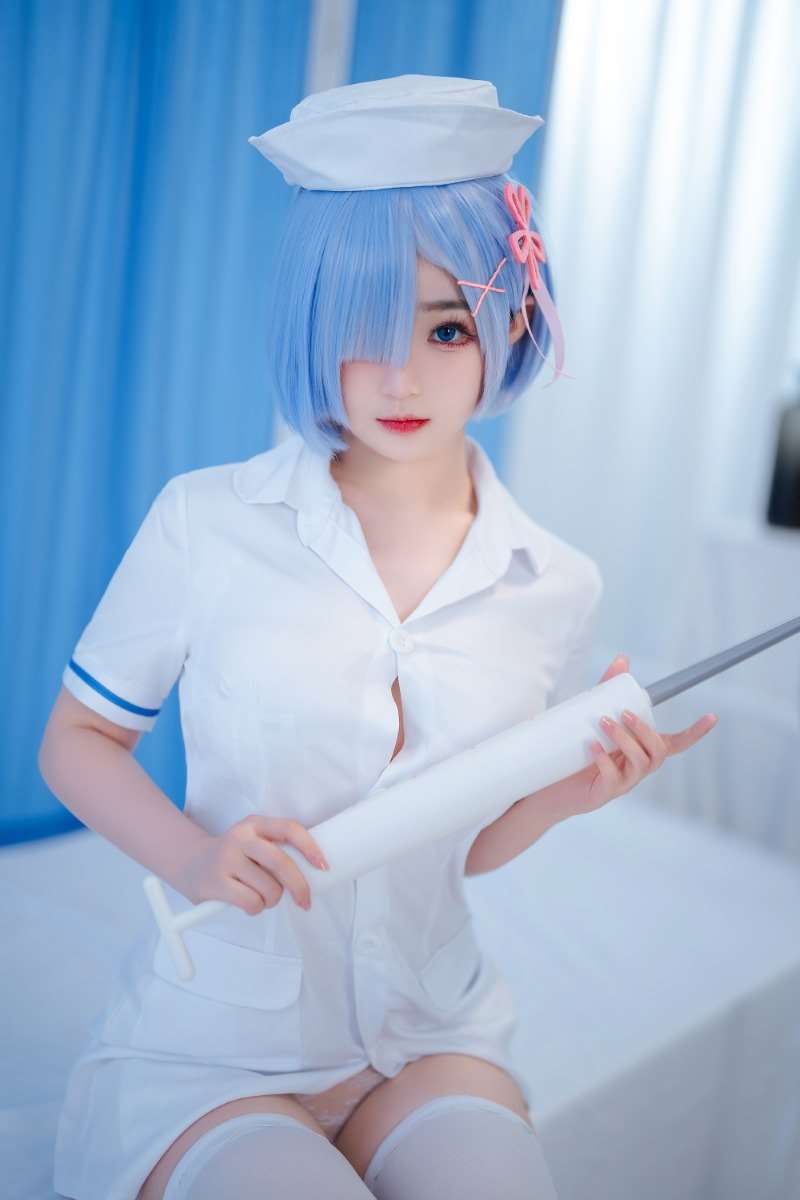 斗鱼主播@桜井宁宁 雷姆护士 [108P/1.50G]