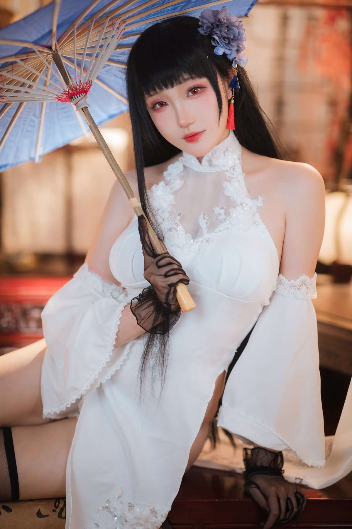 动漫Coser@瓜希酱 逸仙改 [20P/55MB]