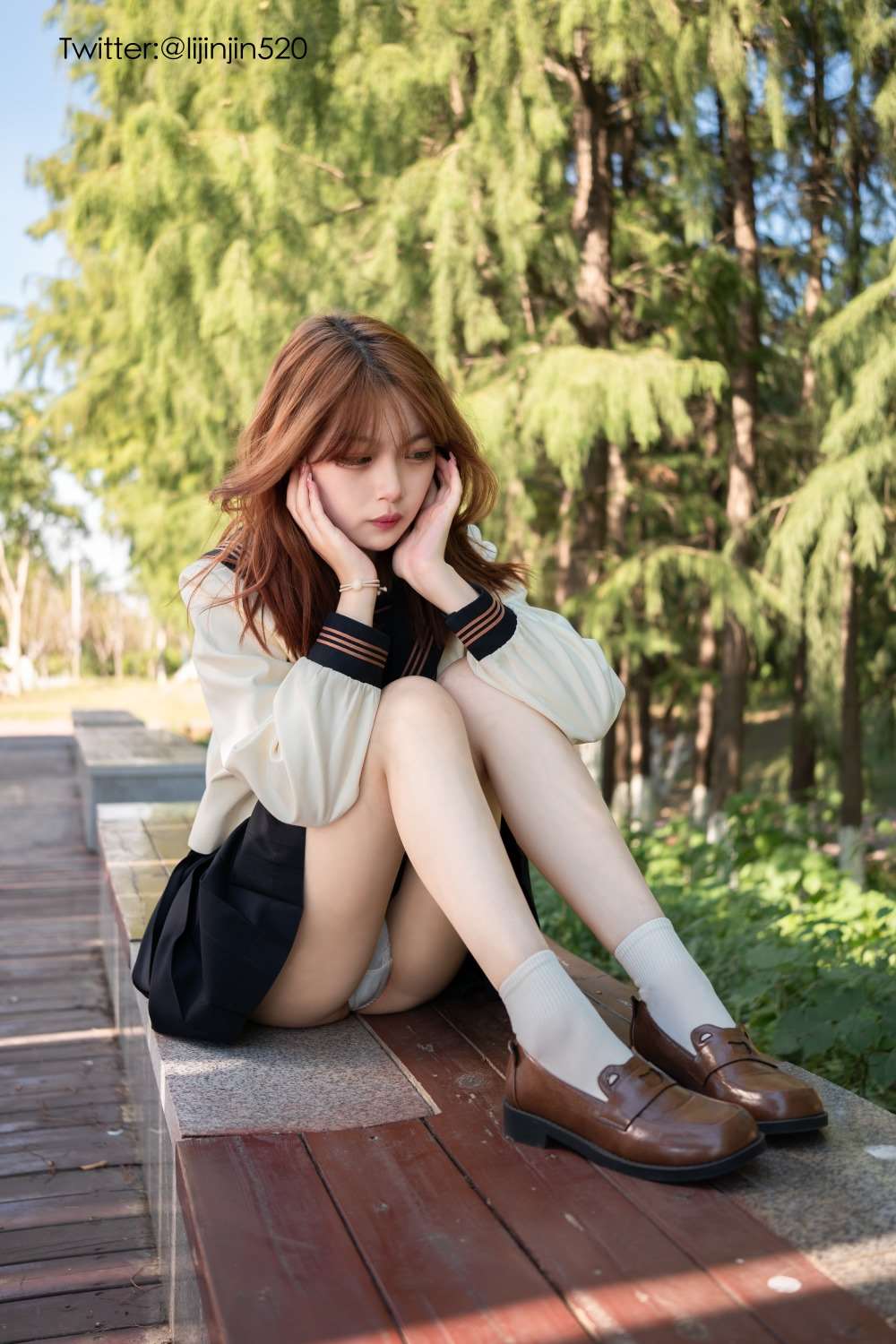 人气博主@梨瑾瑾 茶羽中 [38P/408MB]