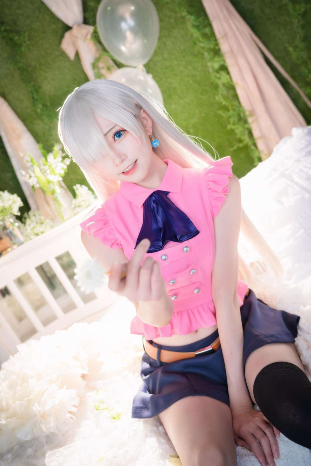 人气Coser@Kitaro_绮太郎 七大罪 伊丽莎白 [24P/44MB]