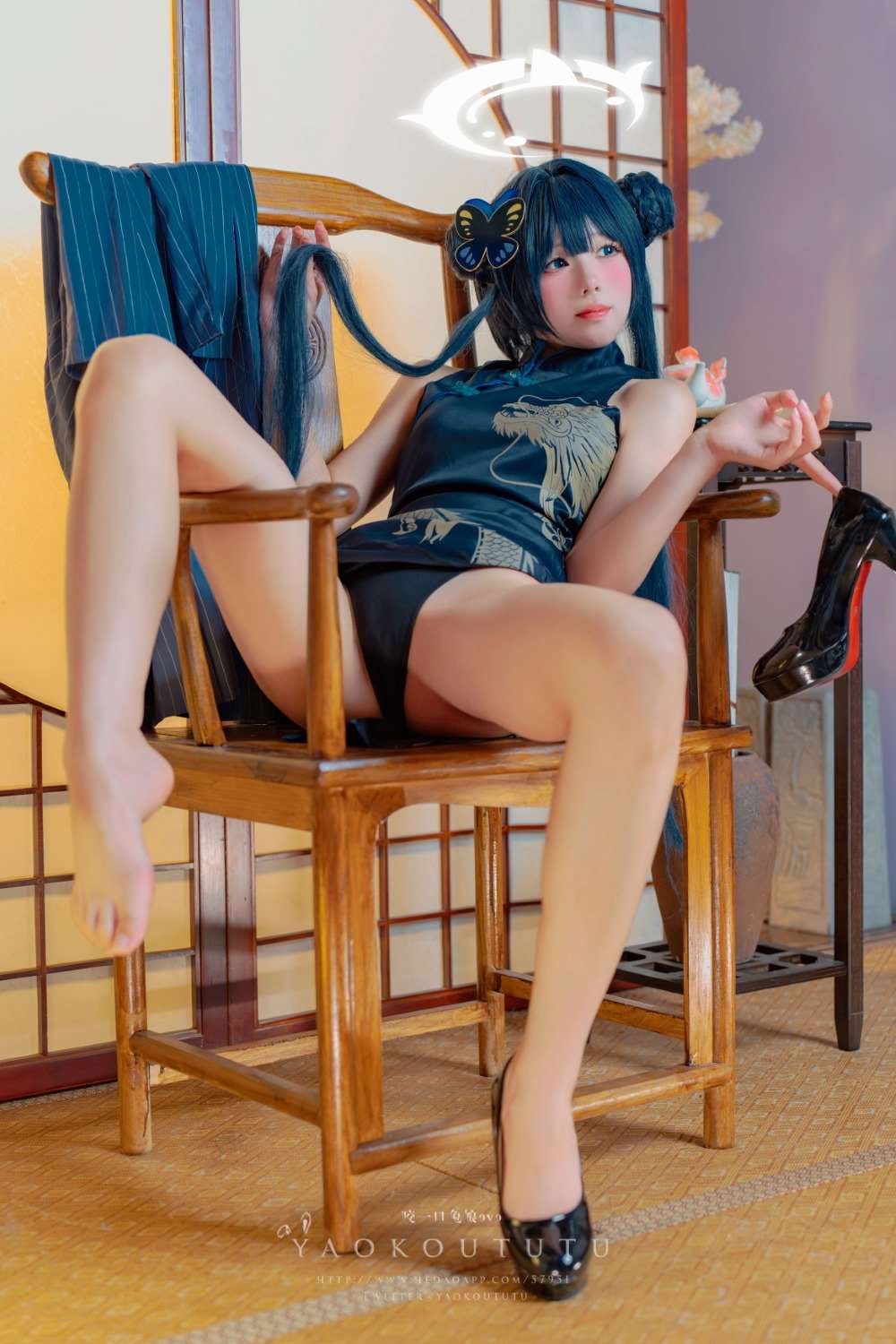 网红博主@咬一口兔娘(黏黏团子兔) 九月订阅 碧蓝档案·妃咲&胭脂 [85P/1V/1.25G]