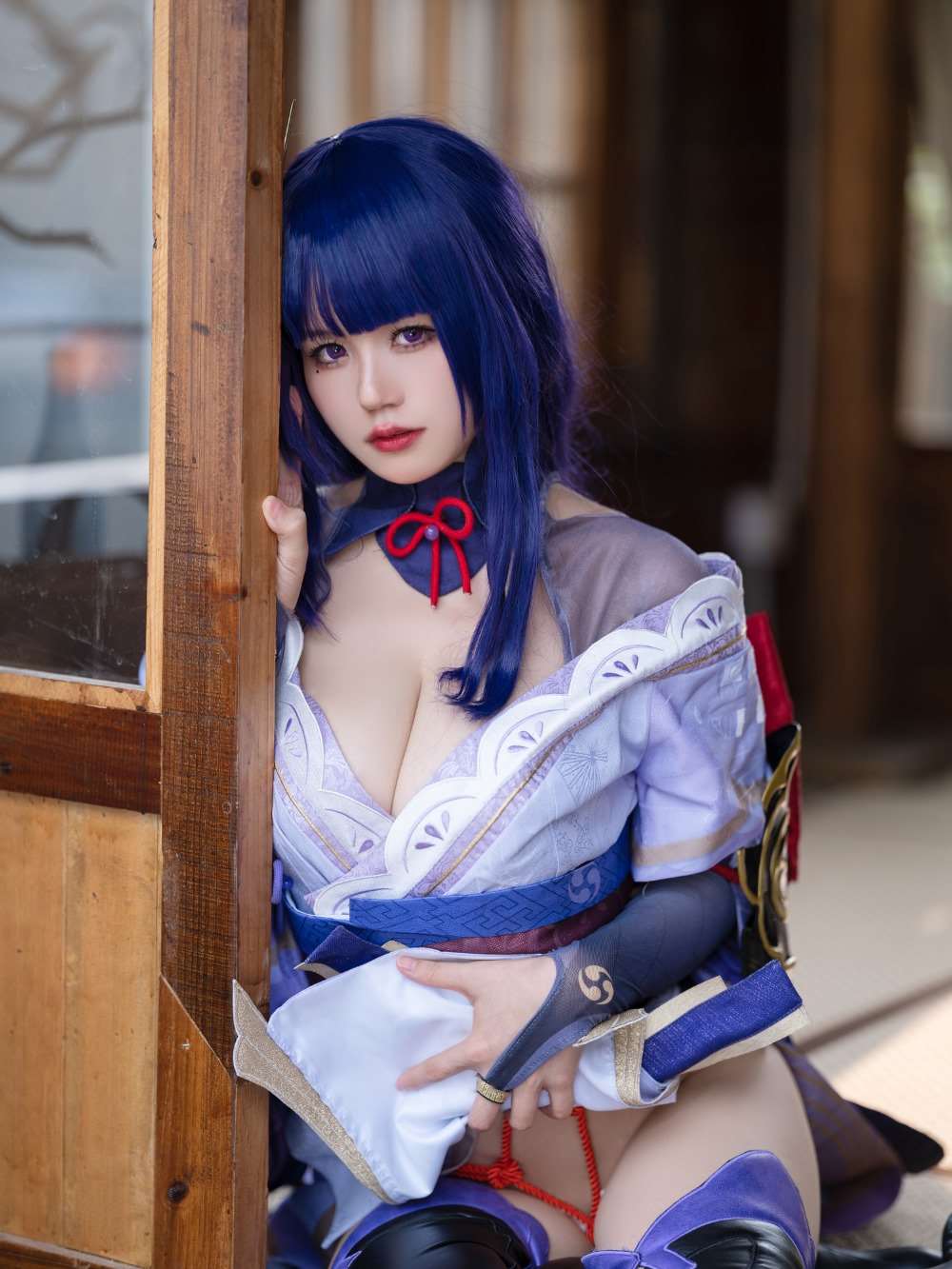 人气Coser@小仓千代 原神 雷电将军 [30P/131MB]