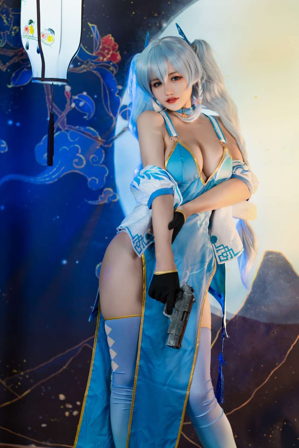 人气Coser@小仓千代 pa15旗袍 [20P/52MB]