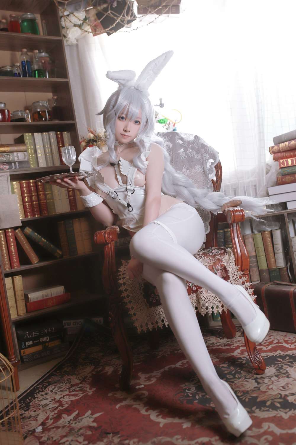 日本Coser@Asagiriai（爱ちゃん）恶毒兔女郎 [27P/180MB]