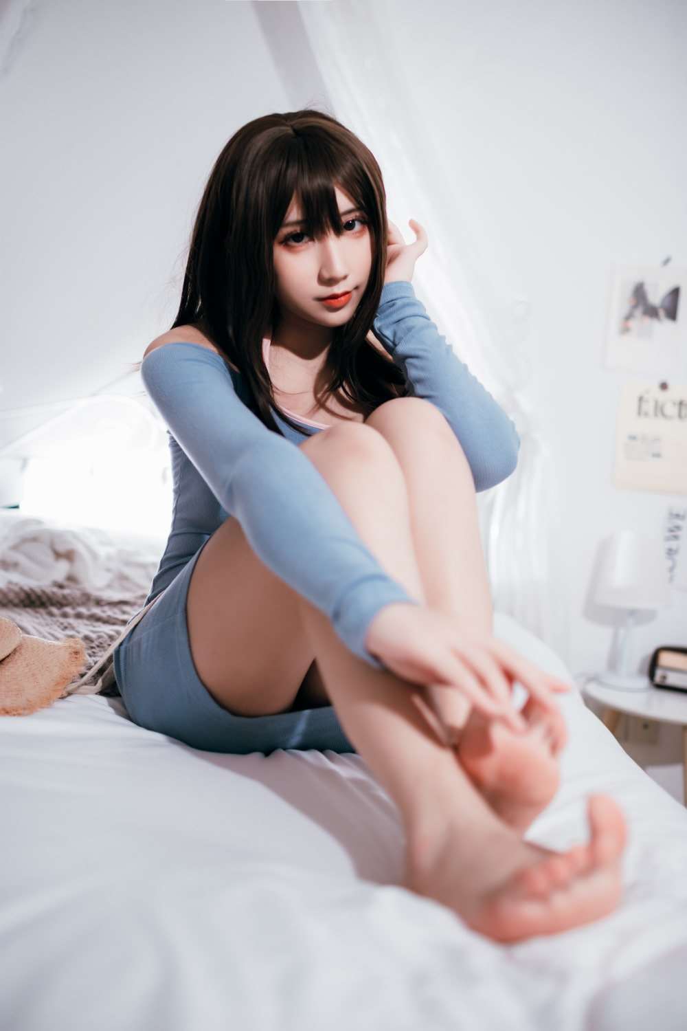 知名动漫博主@九曲Jean 吉他妹妹包臀裙 [92P/305MB]