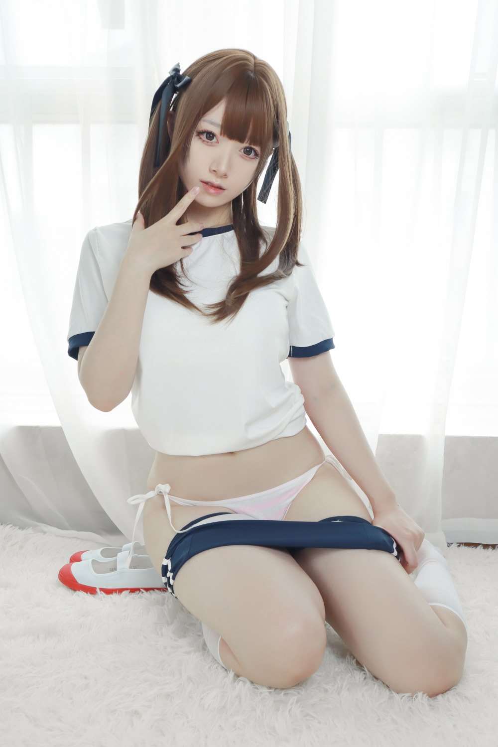 日本Coser@Asagiriai（爱ちゃん）体操服 [27P/144MB]