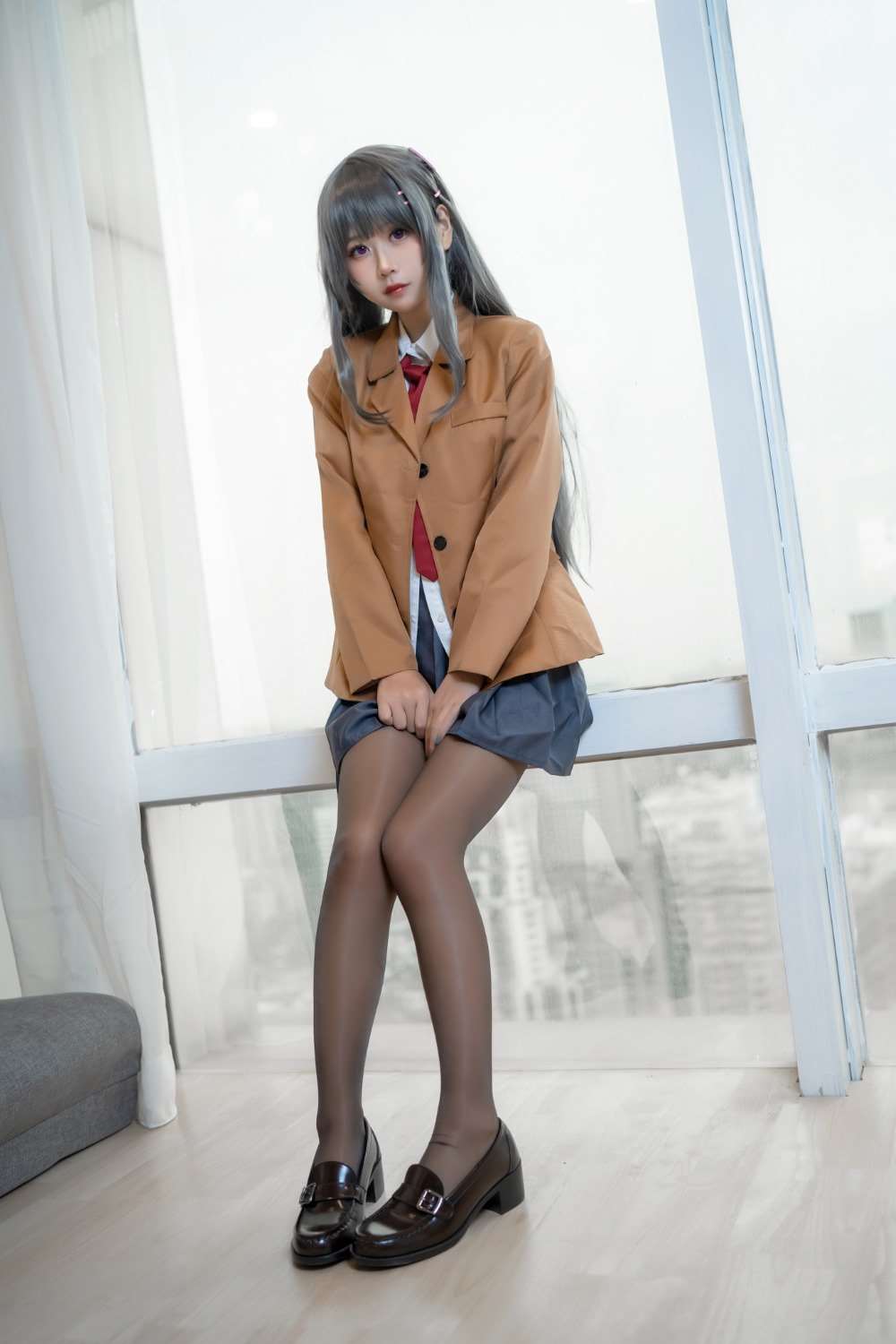 动漫博主@萌芽儿o0 麻衣学姐JK [28P/110MB]
