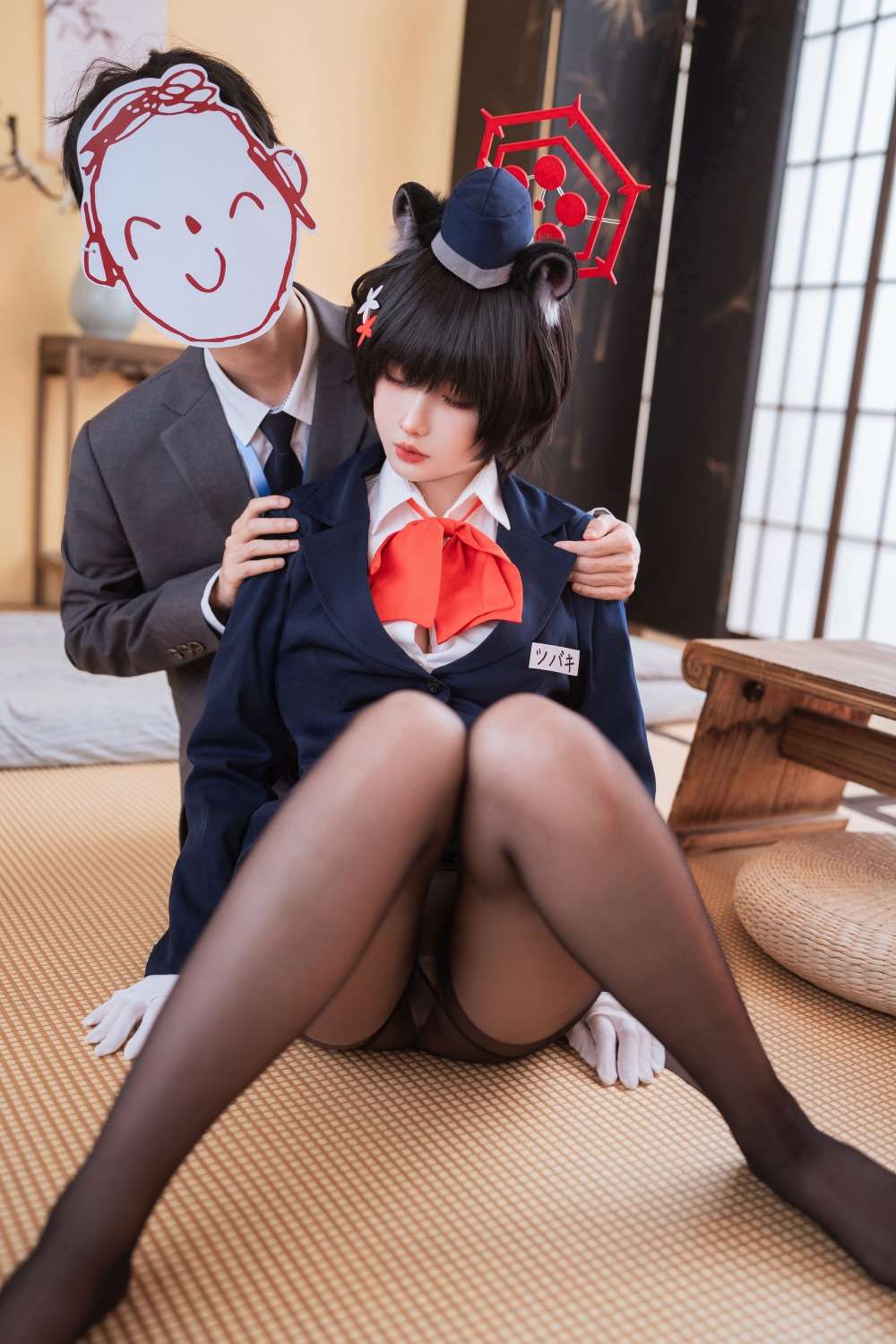 知名动漫Coser@rioko凉凉子 蔚蓝档案 导游 椿 [62P/12V/841MB]