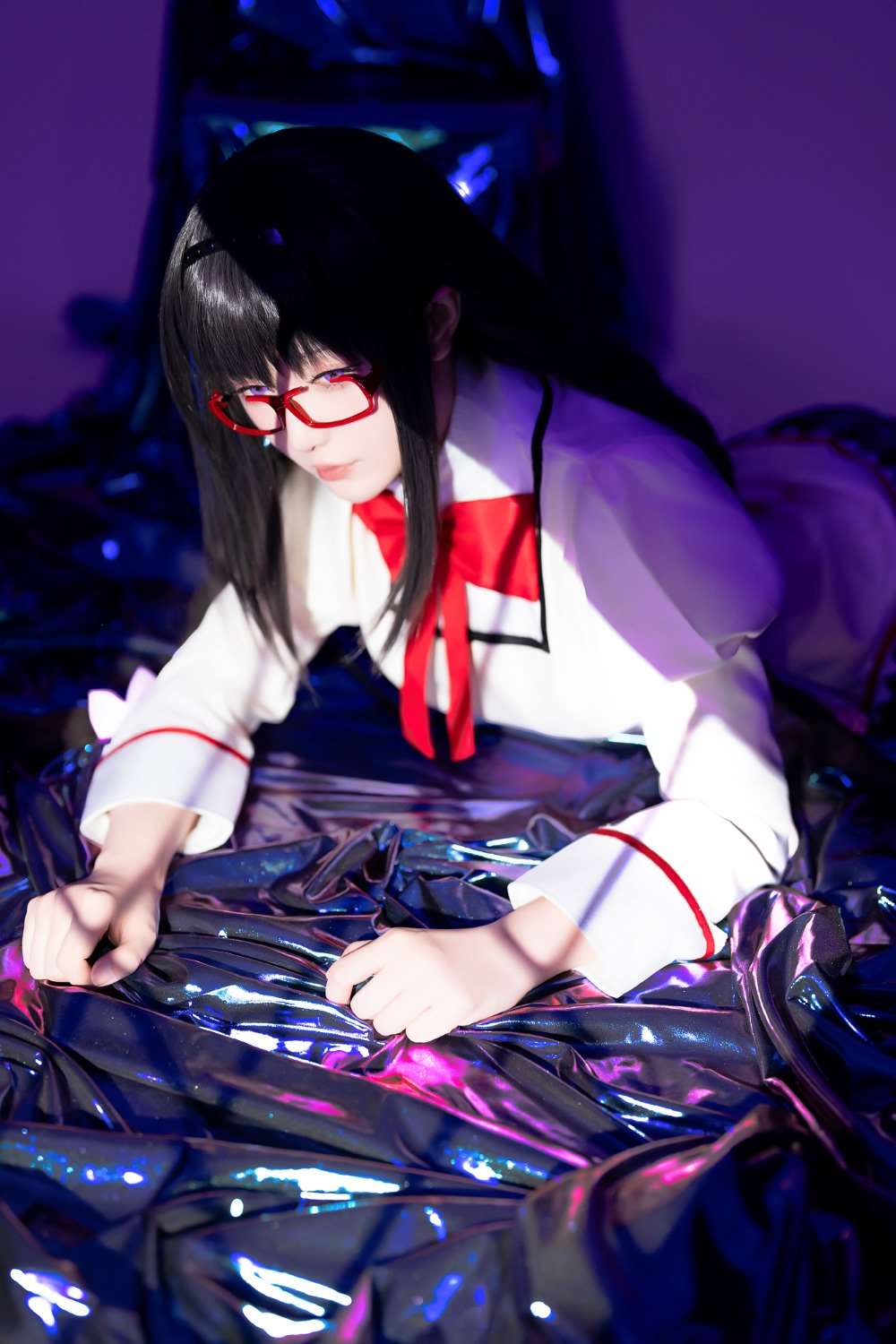 微博红人@星之迟迟 魔法少女小圆 晓美焰 [22P/95MB]