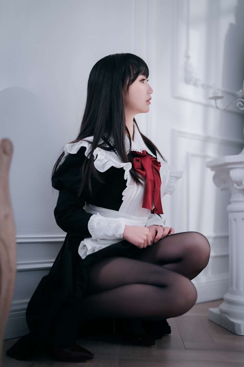 人气动漫Coser@面饼仙儿 红高跟女仆 [30P/186MB]