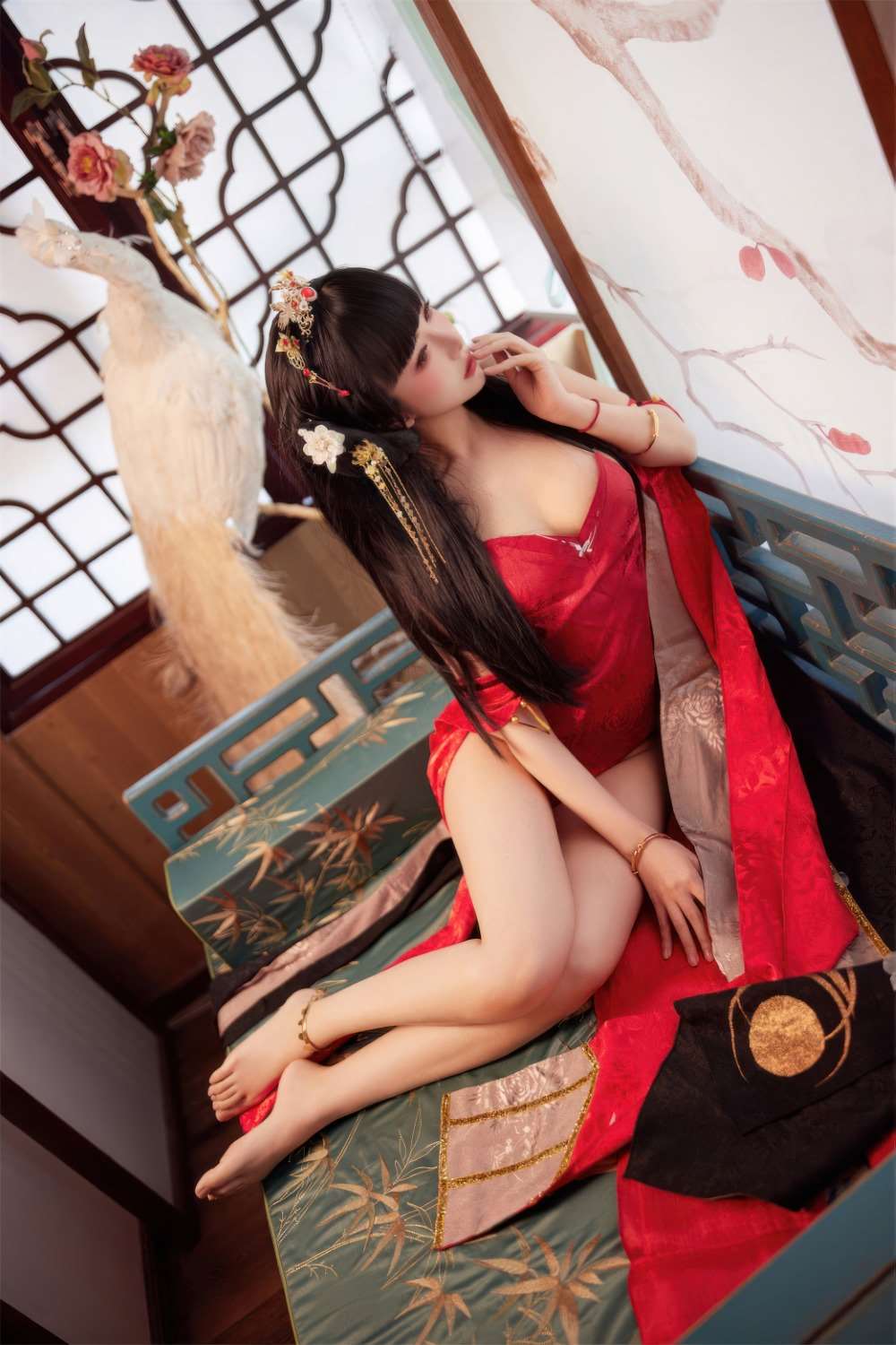 人气动漫Coser@Shika小鹿鹿 逸仙 凤冠霞帔 [27P/186MB]