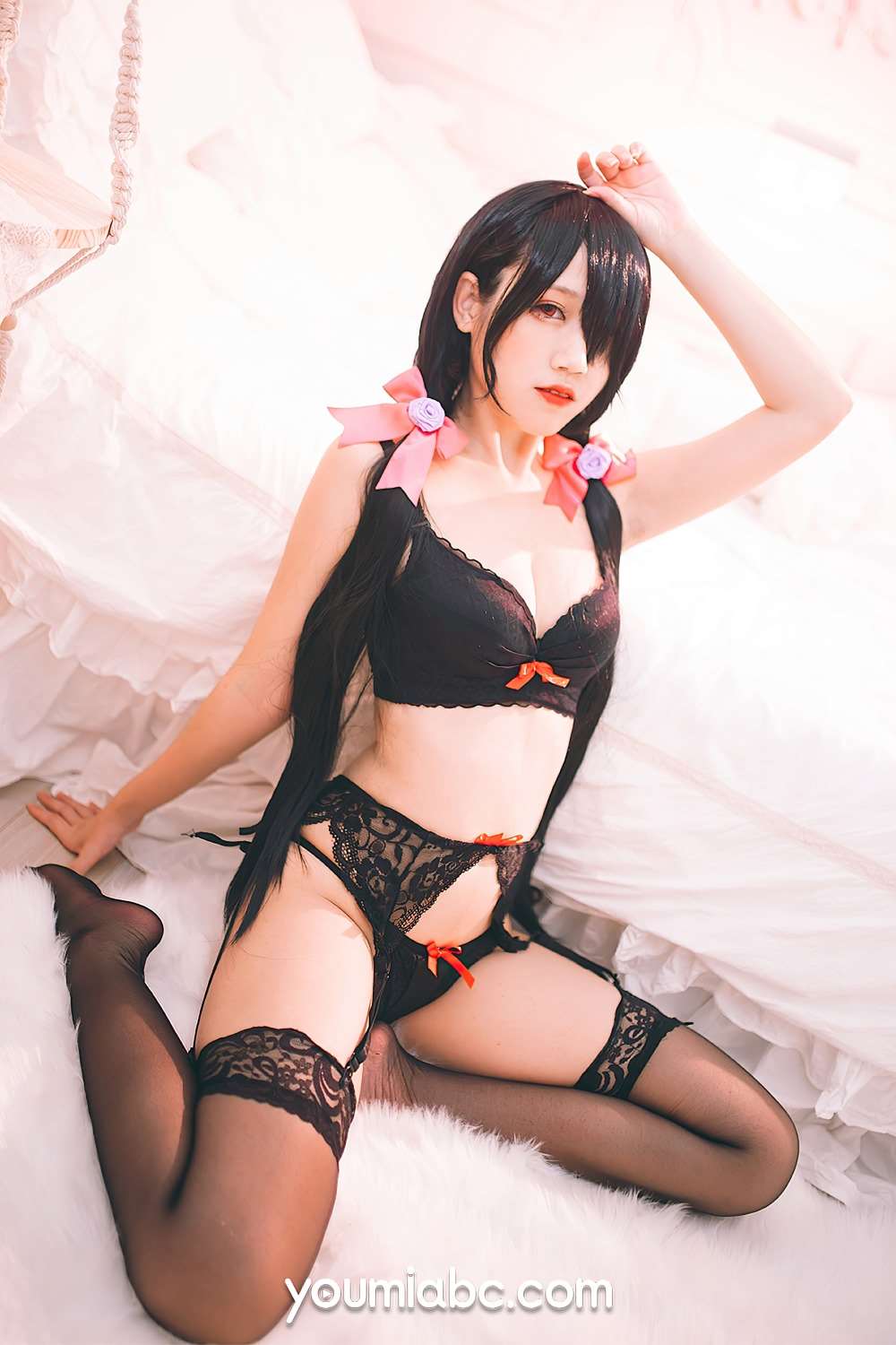 [YouMi尤蜜] 2021.04.12 黑丝狂三 呆猫 [35P/594MB]