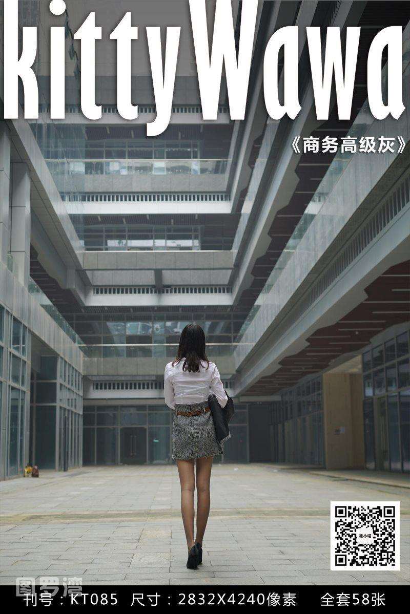 [kittyWawa袜小喵] KT085《高级商务灰》[59P/68MB]