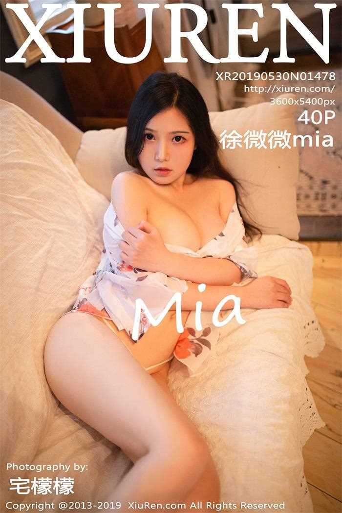 [XIUREN秀人网] 2019.05.30 No.1478 徐微微mia [40P/190MB]