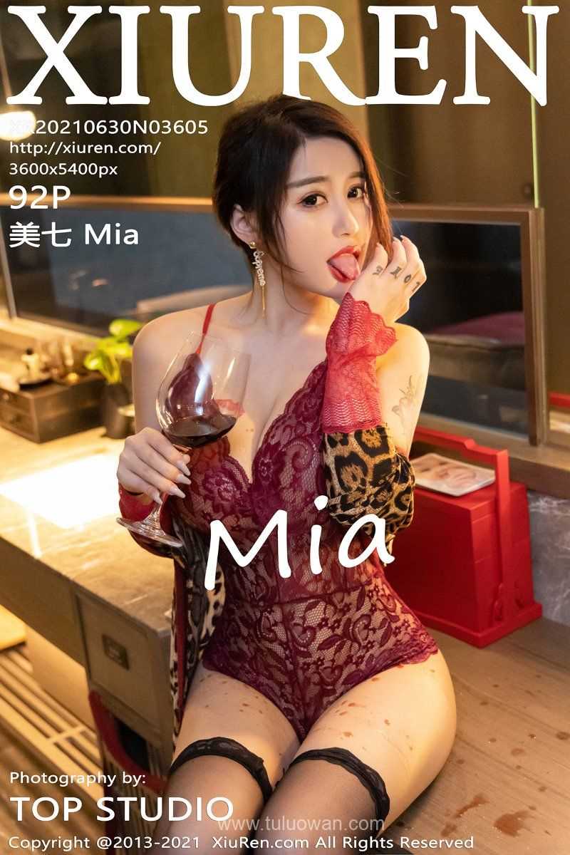 [XIUREN秀人网] 2021.06.30 No.3605 美七Mia [93P/993MB]