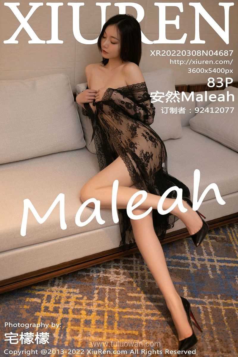 [XIUREN秀人网] 2022.03.08 No.4687 安然Maleah [83P/789MB]