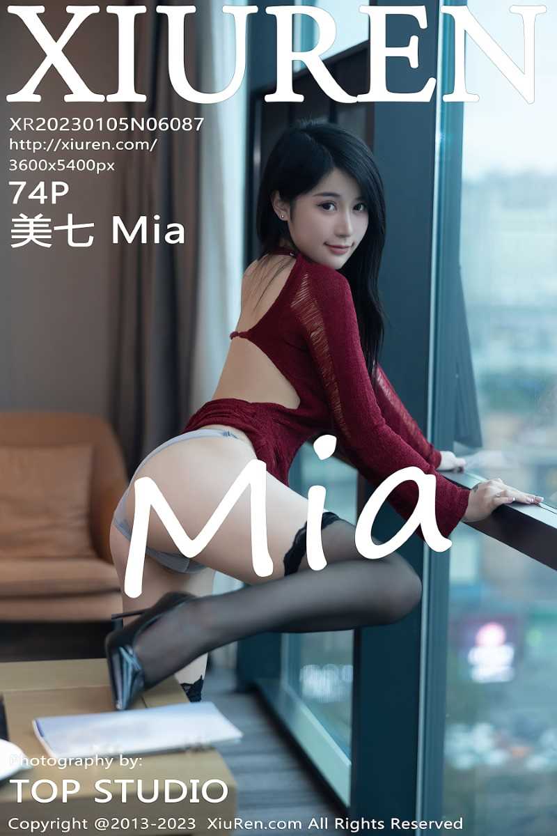 [XIUREN秀人网] 2023.01.05 No.6087 美七Mia [75P/713MB]