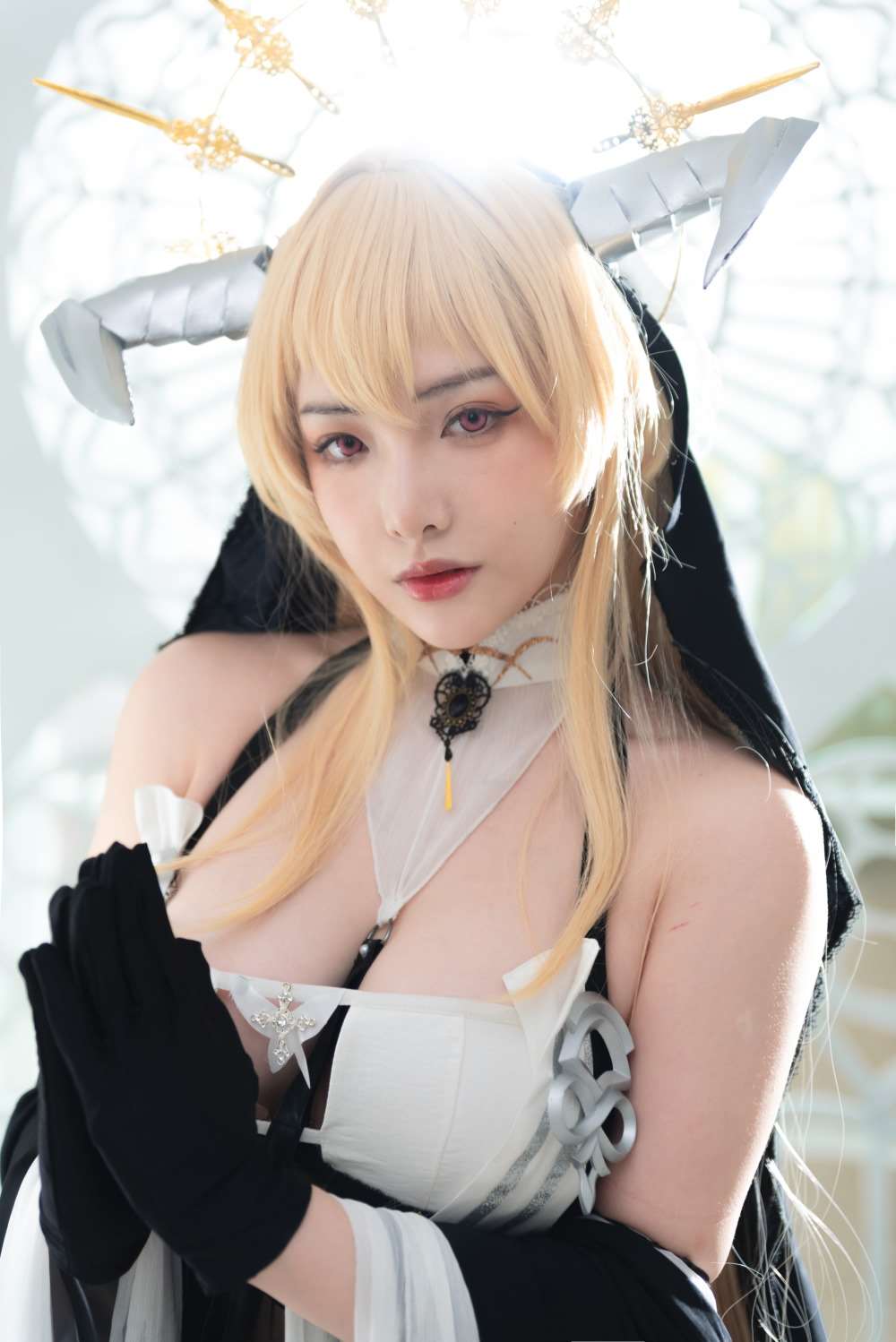 微博红人Coser@雯妹不讲道理 碧蓝航线 怨仇 [19P/80MB]